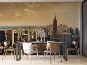 3D City Building Scenery Wall Mural Wallpaper GD 2699- Jess Art Decoration