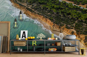 3D seaside forest wall mural wallpaper 13- Jess Art Decoration
