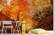 3D Autumn Forest Landscape Wall Mural Wallpaper LQH 682- Jess Art Decoration