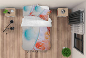 3D Abstract Color Bubble Texture Quilt Cover Set Bedding Set Duvet Cover Pillowcases 280- Jess Art Decoration