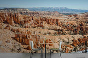 3D Desert Rock Mountain Wall Mural Wallpaper SWW3979- Jess Art Decoration