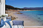 3D Forest Sea Beach Landscape Wall Mural Wallpaper LQH 347- Jess Art Decoration