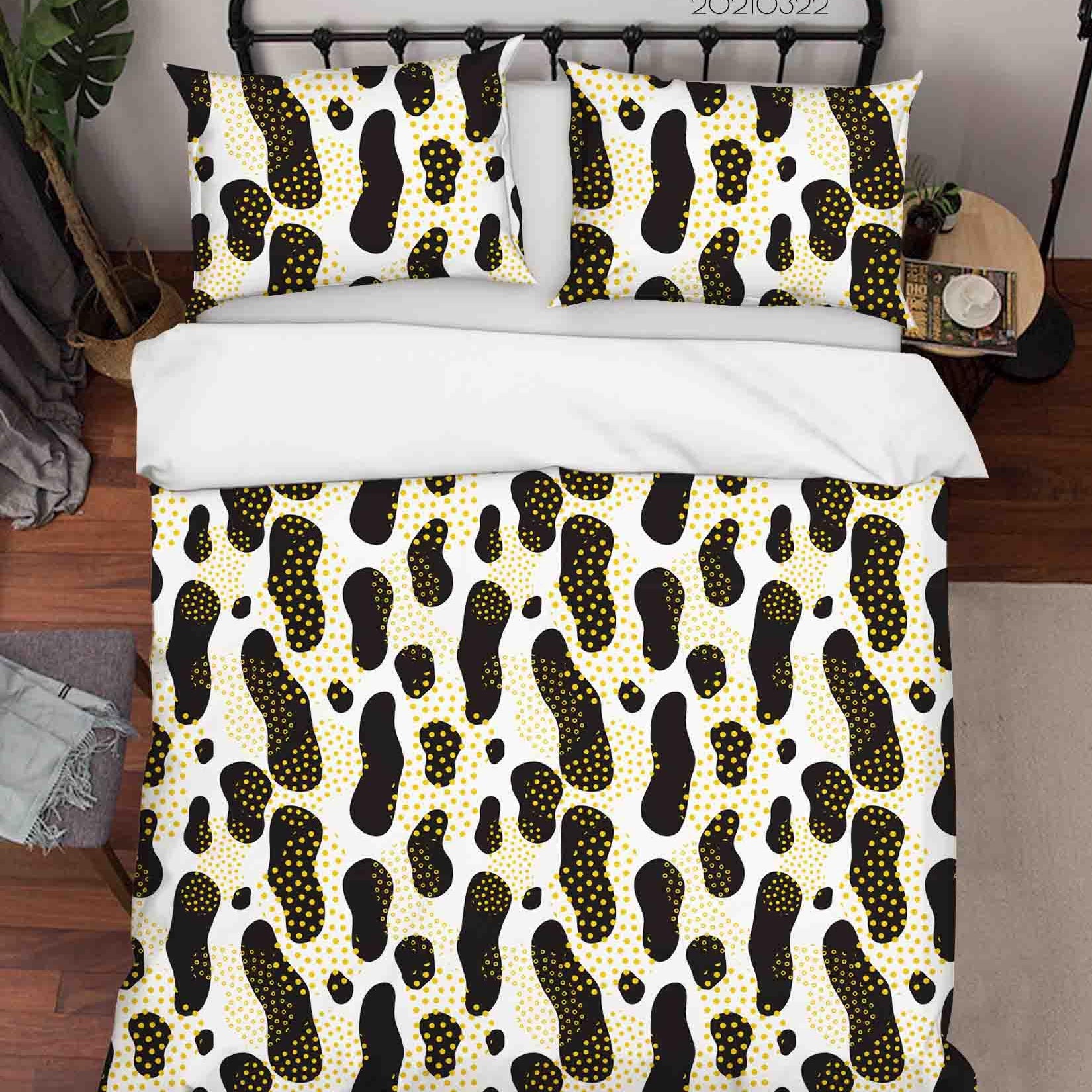 3D Abstract Geometric Pattern Quilt Cover Set Bedding Set Duvet Cover Pillowcases 25 LQH- Jess Art Decoration