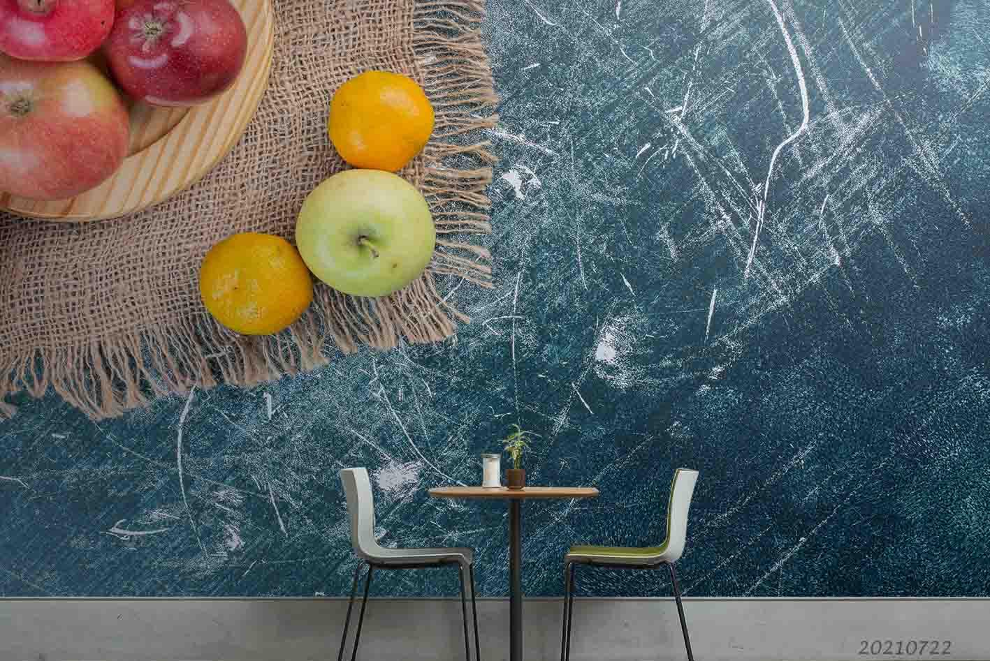3D Autumn Fruit Wall Mural Wallpaper LQH 506- Jess Art Decoration