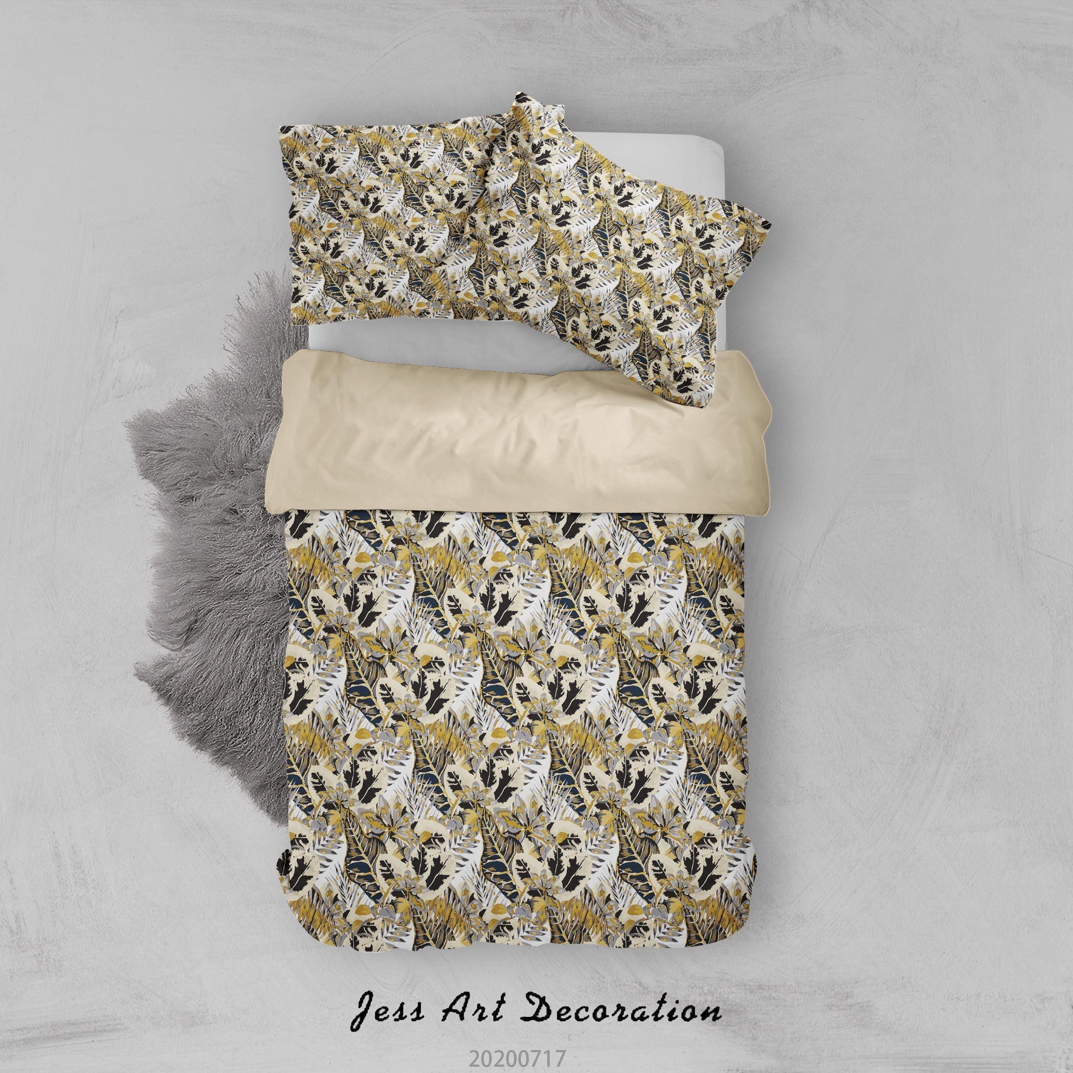 3D Vintage Floral Quilt Cover Set Bedding Set Duvet Cover Pillowcases WJ 1584- Jess Art Decoration