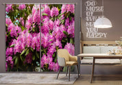 3D Purple Floral Curtains and Drapes LQH 154- Jess Art Decoration