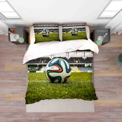 3D Pexels Sports Football Court Quilt Cover Set Bedding Set Duvet Cover Pillowcases LXL- Jess Art Decoration