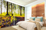 3D Green Forest Curtains and Drapes SF60- Jess Art Decoration