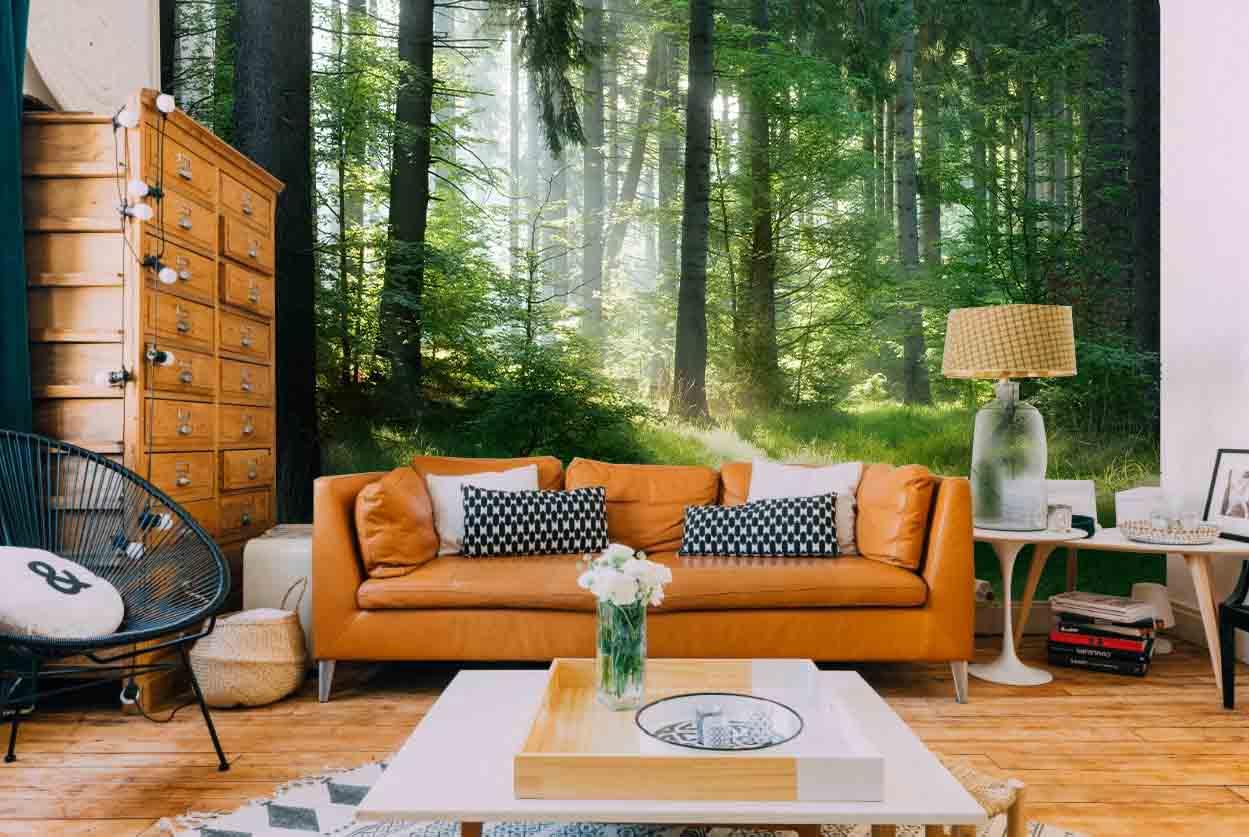 3D Green Jungle Wall Mural Wallpaper 68- Jess Art Decoration