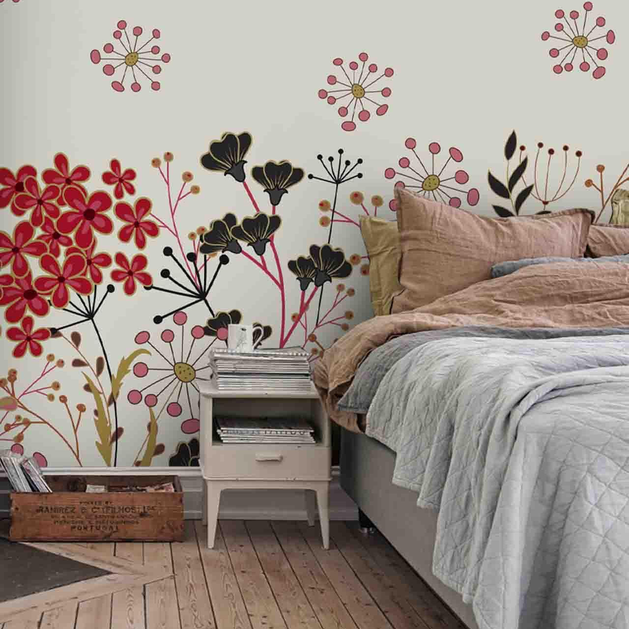 3D Floral Dandelion Wall Mural Wallpaper 70- Jess Art Decoration