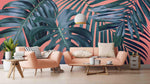 3D tropical plant leaves wall mural wallpaper 86- Jess Art Decoration