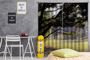 3D Pastoral Woods Meadow Curtains and Drapes GD 623- Jess Art Decoration