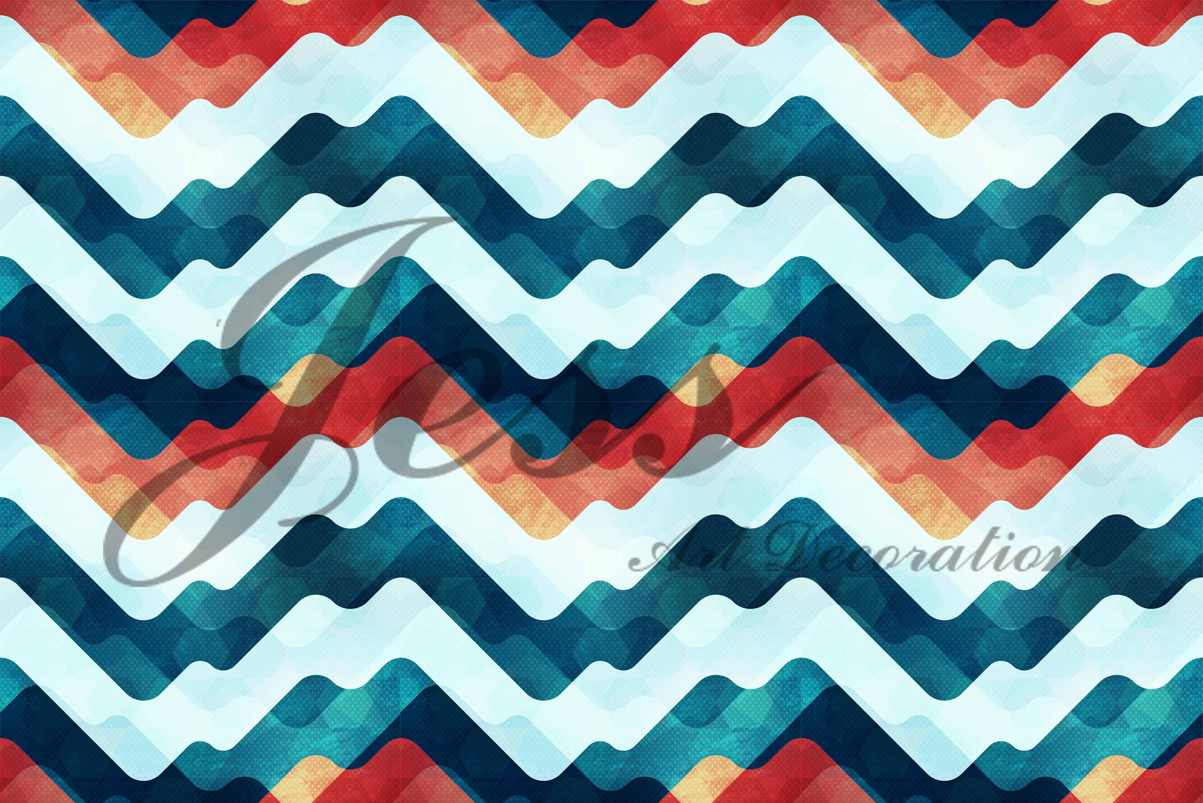 3D Color Wave Stripe Wall Mural Wallpaper 24- Jess Art Decoration