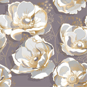 3D White Flower Relief Effect Wall Mural Wallpaper   17- Jess Art Decoration