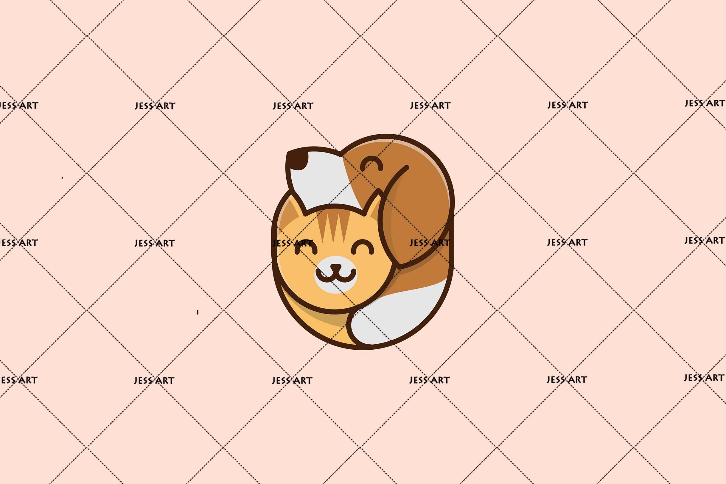 3D Cartoon Cat Dog Friends Wall Mural Wallpaper 09- Jess Art Decoration