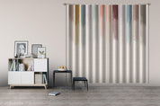 3D Abstract Color Vertical Bar Graffiti Curtains and Drapes LQH 3- Jess Art Decoration