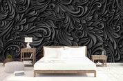 3D Black White Pattern Relief Effect Wall Mural Wallpaper 27- Jess Art Decoration