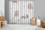 3D Cartoon Cloud Sun Moon Star Curtains and Drapes LQH 181- Jess Art Decoration