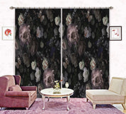 3D Vintage Rose Floral Wall Curtains and Drapes GD 4743- Jess Art Decoration