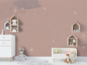 3D Pink Floral Pattern Wall Mural Wallpaper LQH 206- Jess Art Decoration