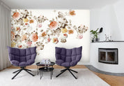 3D Watercolor Vintage Floral Wall Mural Wallpaper 25- Jess Art Decoration