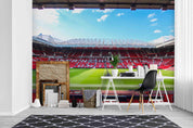 3D Football Stadium Wall Mural Wallpaper LQH 84- Jess Art Decoration
