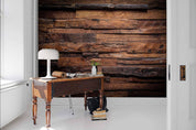 3D Brown Wood Board Texture Wall Mural Wallpaper LQH 36- Jess Art Decoration