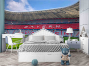 3D Germany Allianz Arena Wall Mural Wallpaper GD 70- Jess Art Decoration