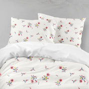 3D Colored Flower Pattern Quilt Cover Set Bedding Set Pillowcases  86- Jess Art Decoration