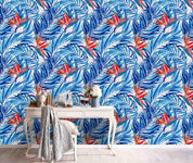 3D Floral Leaves Wall Mural Wallpaper 54- Jess Art Decoration