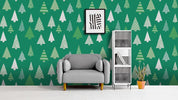 3D Green Pine Wall Mural Wallpaper 41- Jess Art Decoration