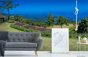 3D Sky Forest Nature Landscape Wall Mural Wallpaper LQH 478- Jess Art Decoration