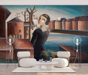 3D Vintage Oil Painting Background Wall Mural Wallpaper GD 2582- Jess Art Decoration