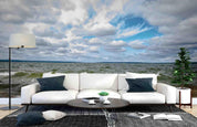 3D Blue Sky Cloud Sea Landscape Wall Mural Wallpaper LQH 403- Jess Art Decoration