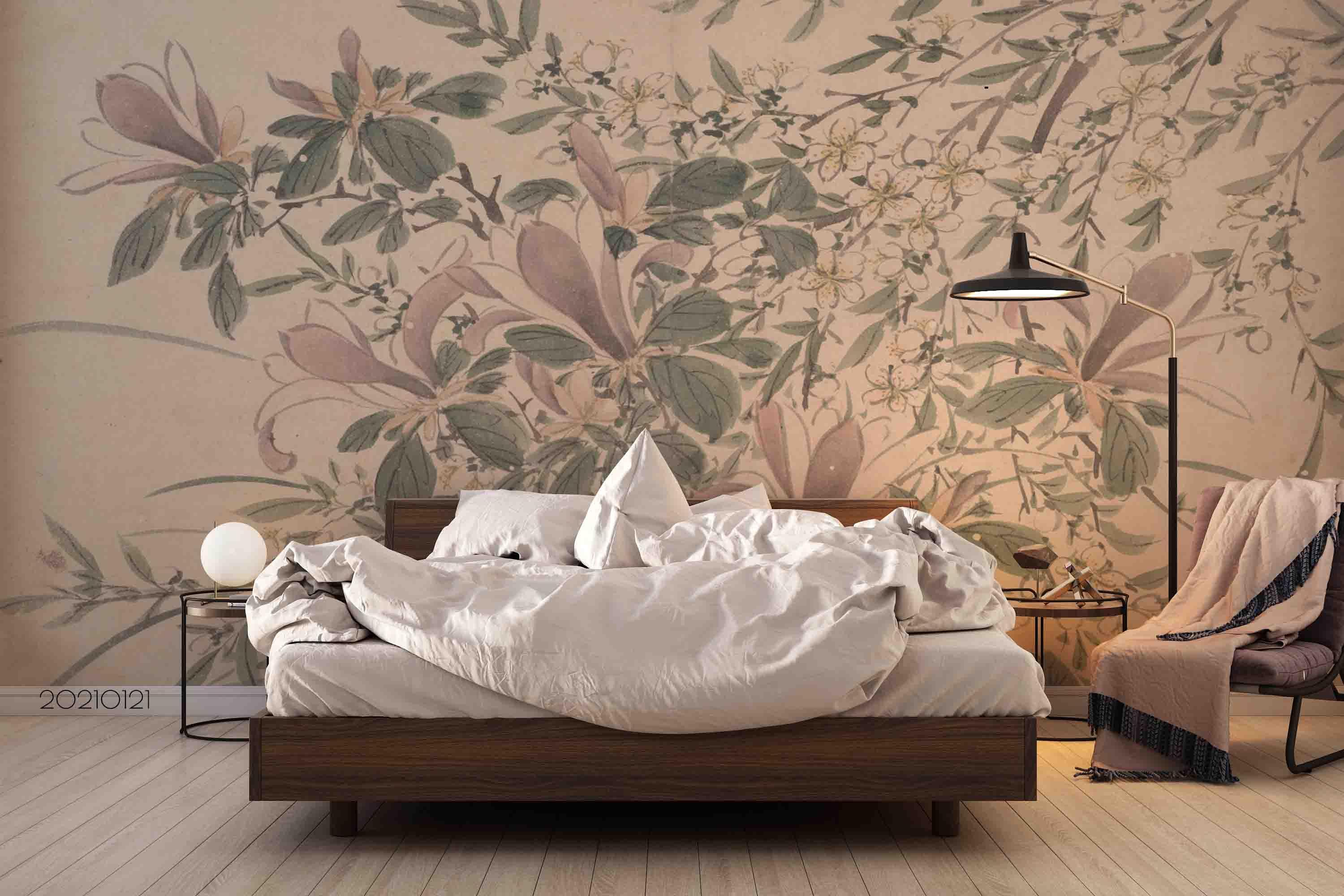 3D Traditional Chinese Painting Wall Mural Wallpaper LQH 22- Jess Art Decoration