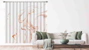 3D Abstract Marble Texture Curtains and Drapes LQH 47- Jess Art Decoration