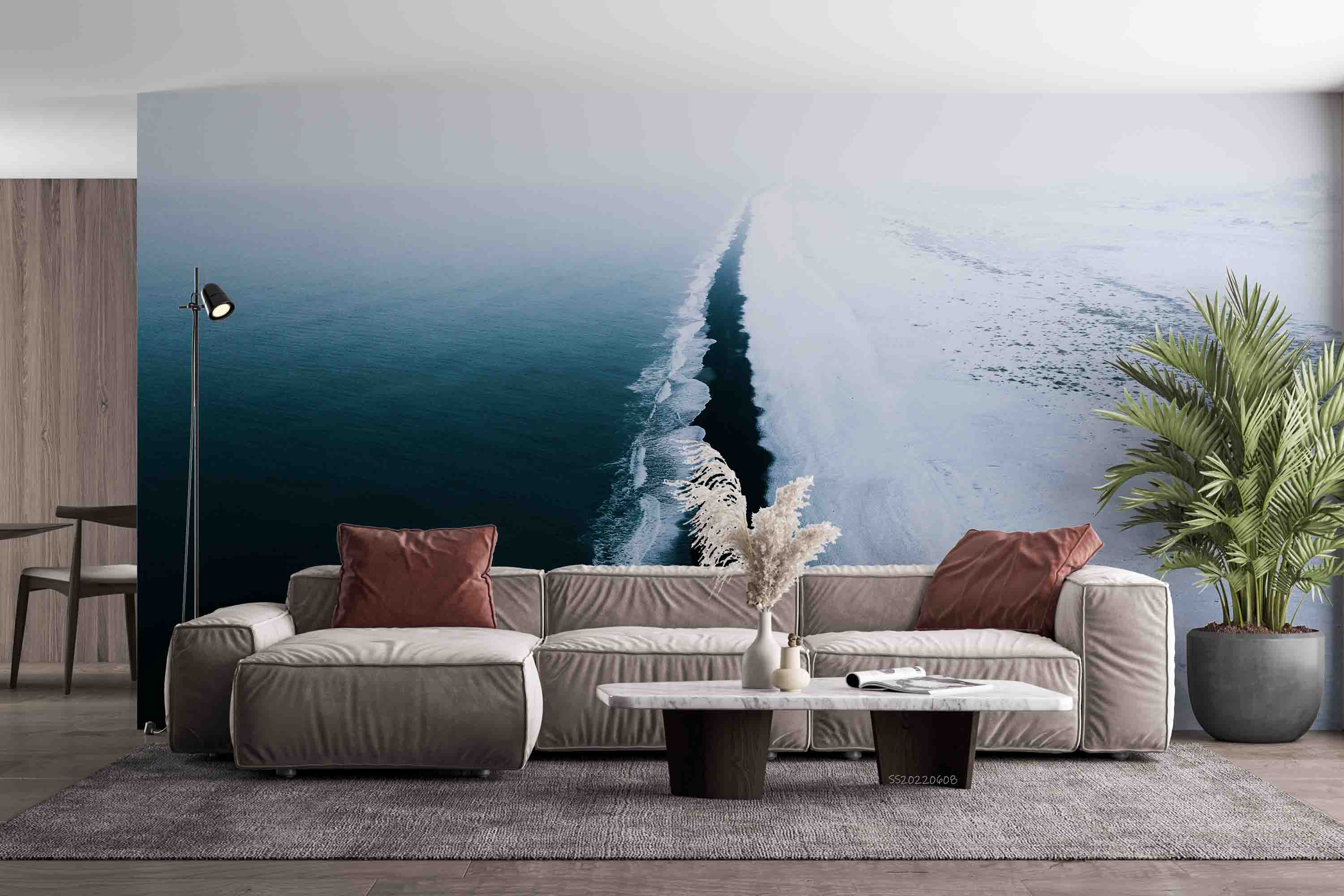 3D Spectacular Waves Sea Scenery Wall Mural Wallpaper GD 391- Jess Art Decoration