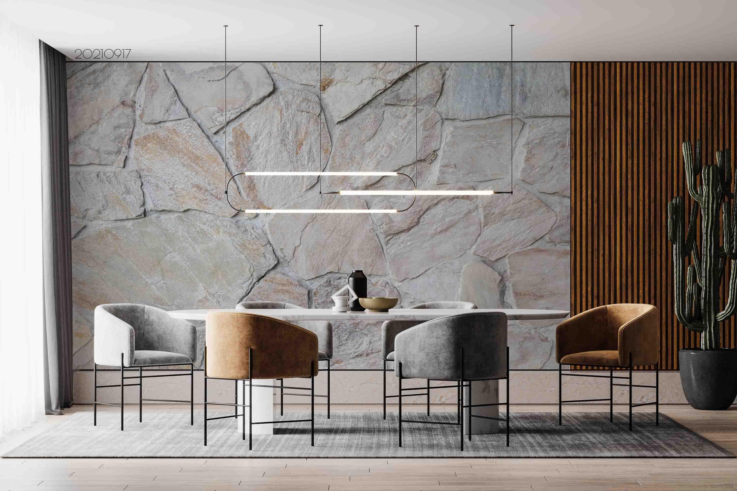 3D Stone Wall Texture Wall Mural Wallpaper LQH 38- Jess Art Decoration