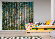 3D Landscape Oil Painting Curtains and Drapes LQH 33- Jess Art Decoration