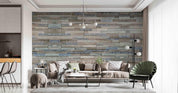 3D Abstract Geometric Wood Strips Background Wall Mural Wallpaper GD 3471- Jess Art Decoration