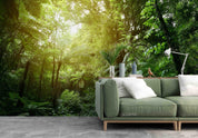 3D Sunshine Green Forest Landscape Wall Mural Wallpaper LQH 11- Jess Art Decoration