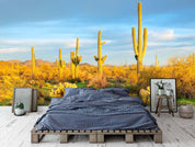 3D Blue Sky Cactus Wall Mural Wallpaper 10- Jess Art Decoration