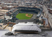 3D Aerial View Coors Field Wall Mural Wallpaper GD 1509- Jess Art Decoration