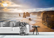 3D Sea Coastal Sky Wall Mural Wallpaper 168- Jess Art Decoration