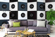3D Sound Speakers Horn Wall Mural Wallpaper 14- Jess Art Decoration