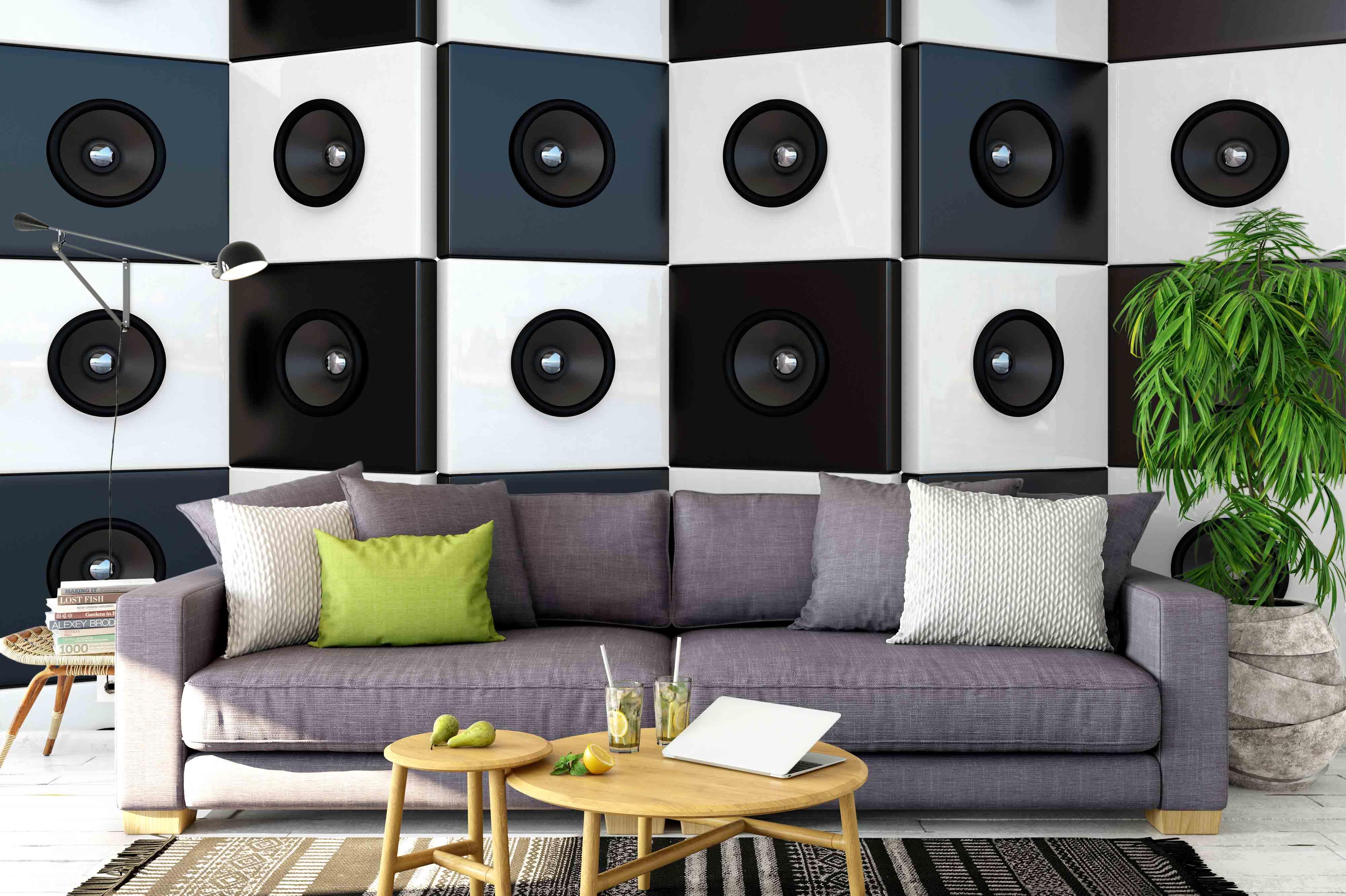 3D Sound Speakers Horn Wall Mural Wallpaper 14- Jess Art Decoration