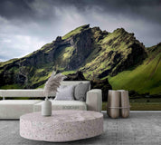 3D Sky Green Mountain Landscape Wall Mural Wallpaper LQH 202- Jess Art Decoration