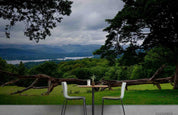 3D Green Forest Nature Landscape Wall Mural Wallpaper LQH 202- Jess Art Decoration