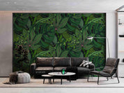 3D Vintage Tropics Plant Palm Pattern Seamless Wall Mural Wallpaper SWW2501- Jess Art Decoration