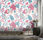 3D Colorful Flower Pattern Wall Mural Wallpaper 79- Jess Art Decoration